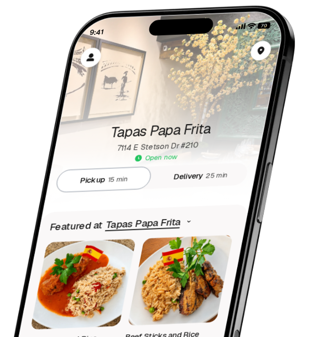 Tapas Papa Frita app preview