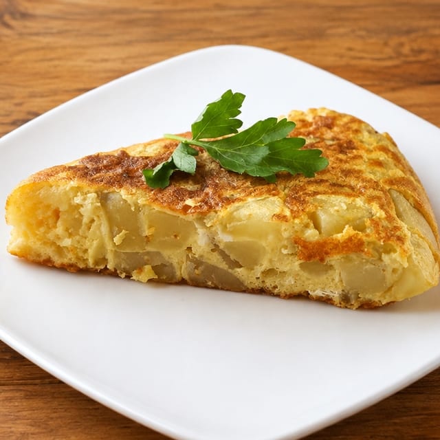 Spanish Potato Pie (Tortilla de Patatas).