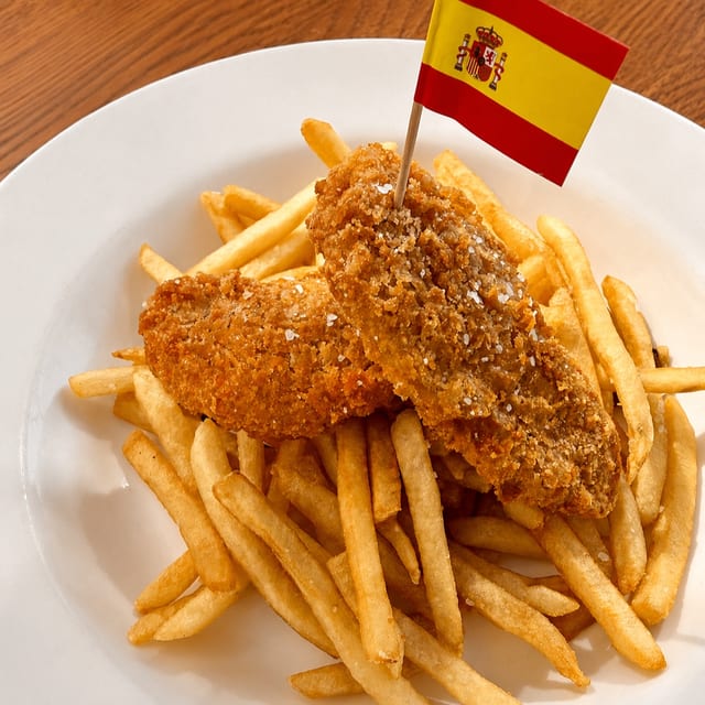 Chicken Tenders and Fries.