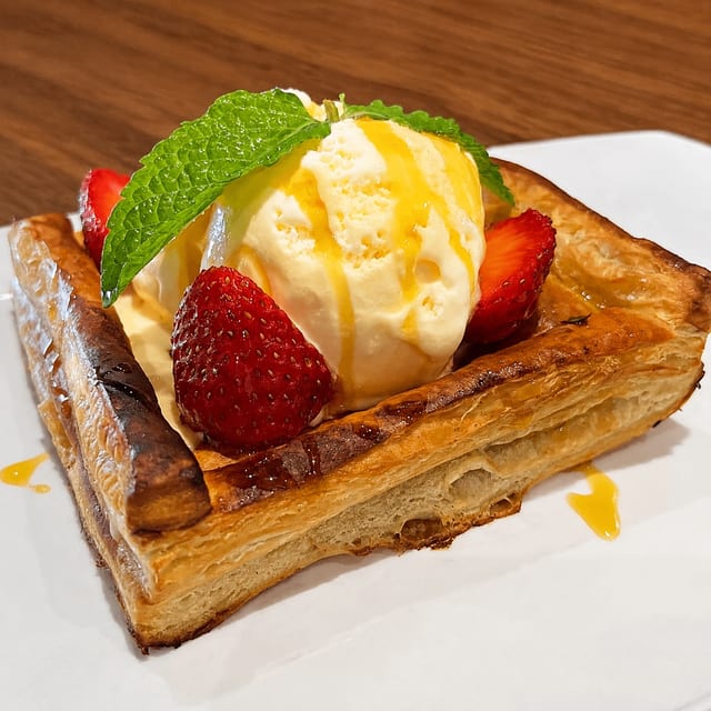 Baked Apple Puff Pastry (Manzana Al Horno).