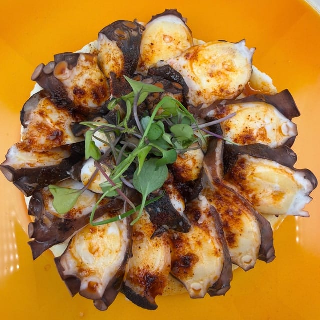Grilled Octopus (Pulpo A La Gallega).