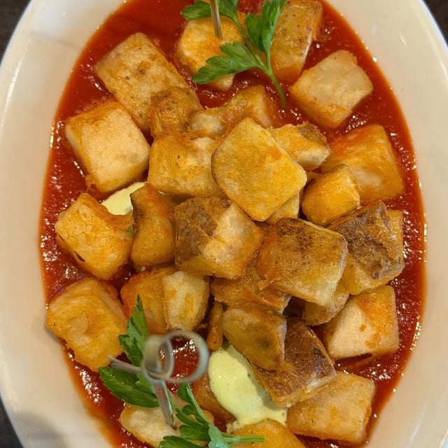 Spicy Potatoes (Patatas Bravas).