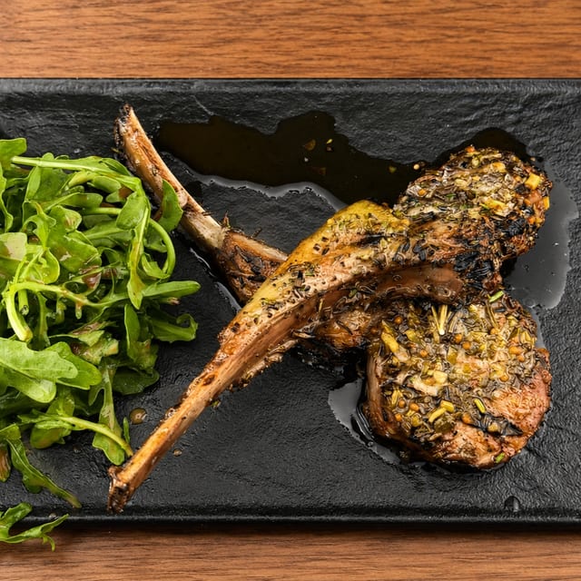 Broiled Lamb Chops (Chuletilla De Cordero).