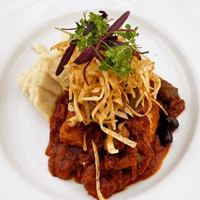 Pan Seared Chicken (Chilindron Pollo).