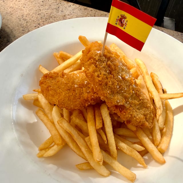 Chicken Tenders and Fries.